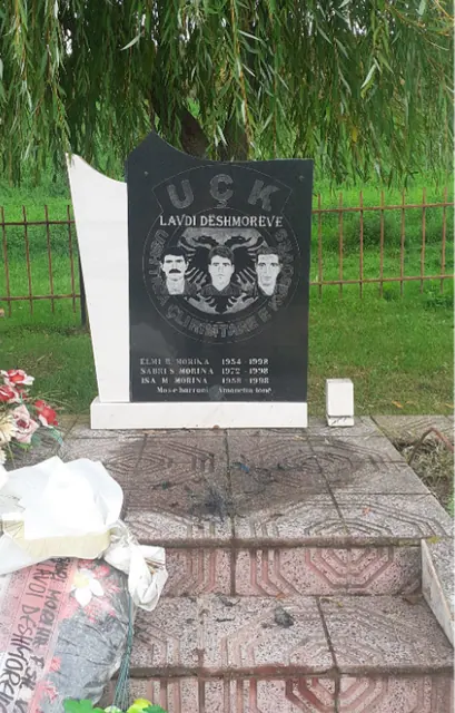 Lapidari i dëshmorëve të kombit: Milaim Krasniqi, Elmi Morina dhe Isa Morina — foto 2