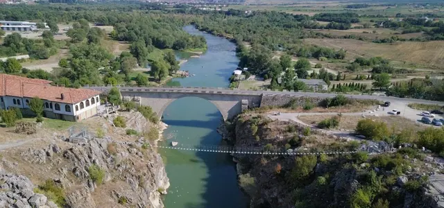 The Tibetan Bridge and the Ura e Fshajtë (Holy Bridge)